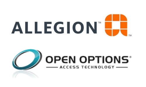 Allegion, Open Options Integrate for IP Access Control Solution