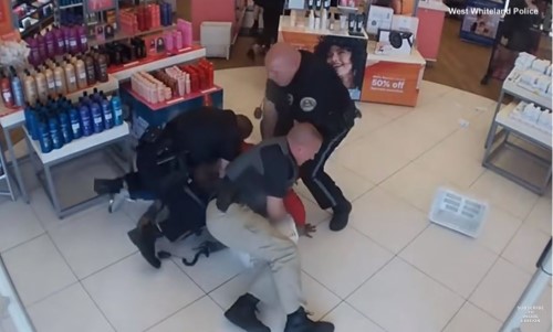 Top 9 Surveillance Videos of the Week: Cops Catch Thieves During Beauty Store Stakeout
