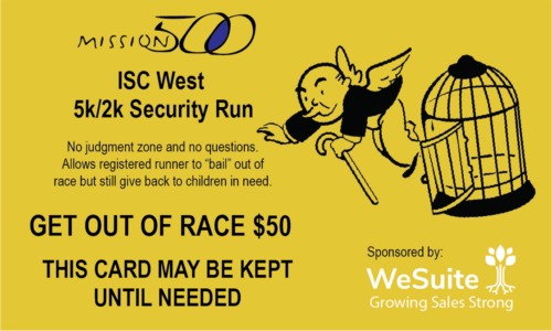 Mission 500 Announces Details of 2024 ISC West Security 5K/2K Run/Walk April 11